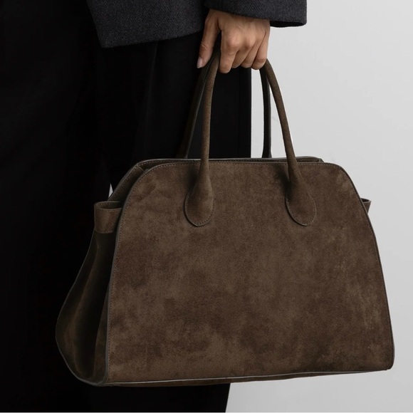 OAK + FORT Handbags - OAK + FORT Suede Tote Bag